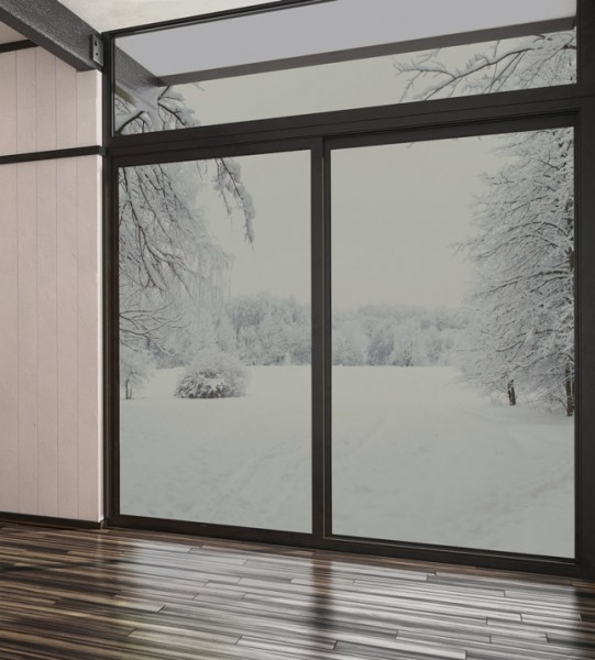 IBOWZ Isolierte Fensterfolie Kunststofftabletten Kälteschutz warm