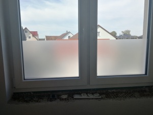 Bedruckte Folie für Fenster Sichtschutzfolie Wiese G806 – Grafolex