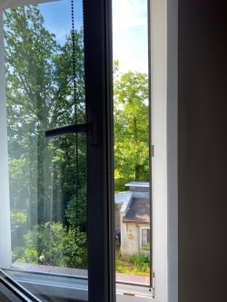 9,18€/m² Spiegelfolie Silber Tönungsfolie Fenster Folie UV Schutz