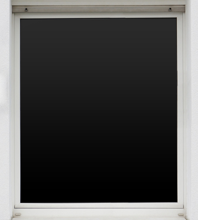 Fensterfolie - Sichtschutz - Schwarze Kreise II - Fensterbilder